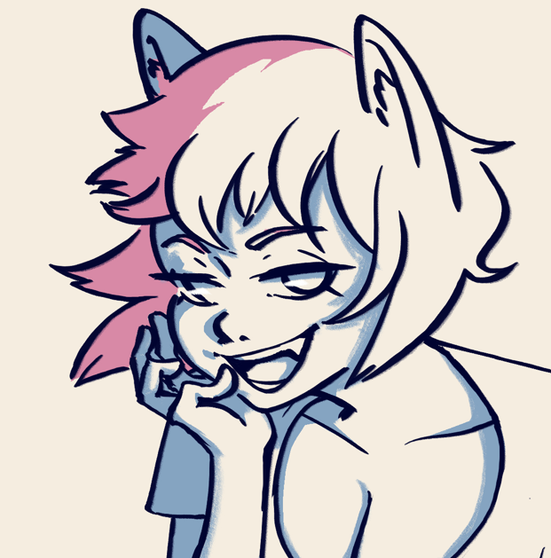 Amil_Mi's tweet image. @overfodasse Character Fanart
#oc #fanart #digitalart #furry