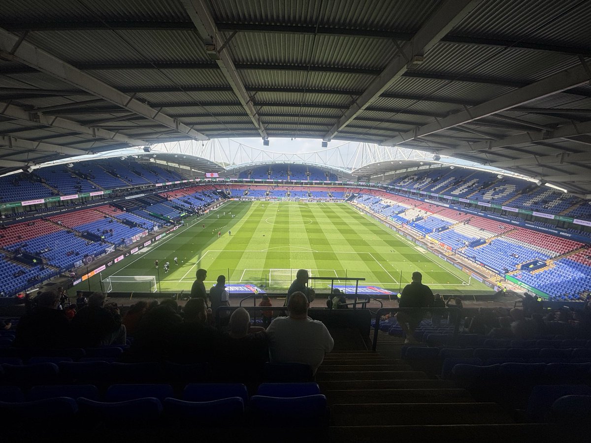 ScottLTFC's tweet photo. Bolton away. Ground 182. Going to be a chaotic 90 mins https://t.co/9vFN7TA244