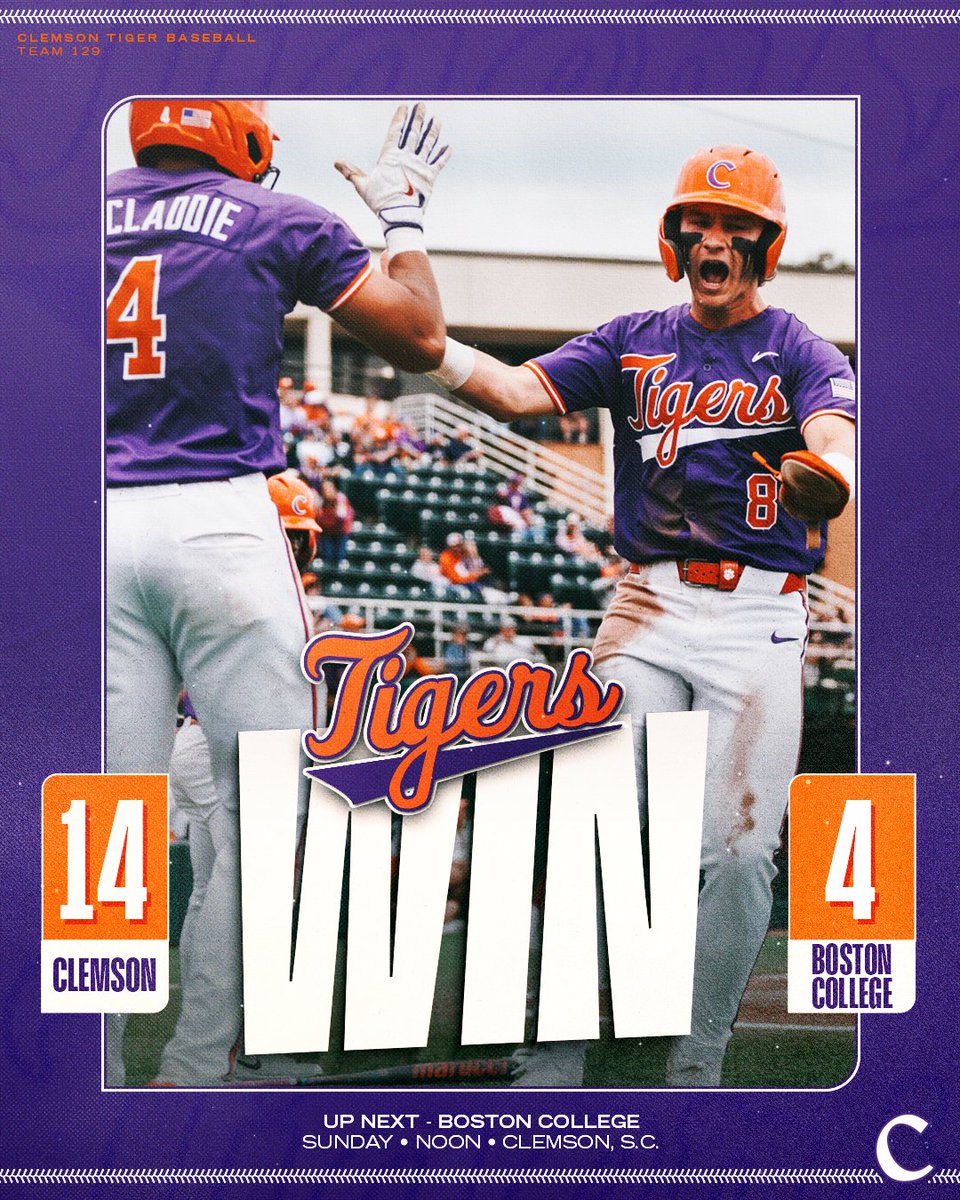 Clemson Baseball tweet media