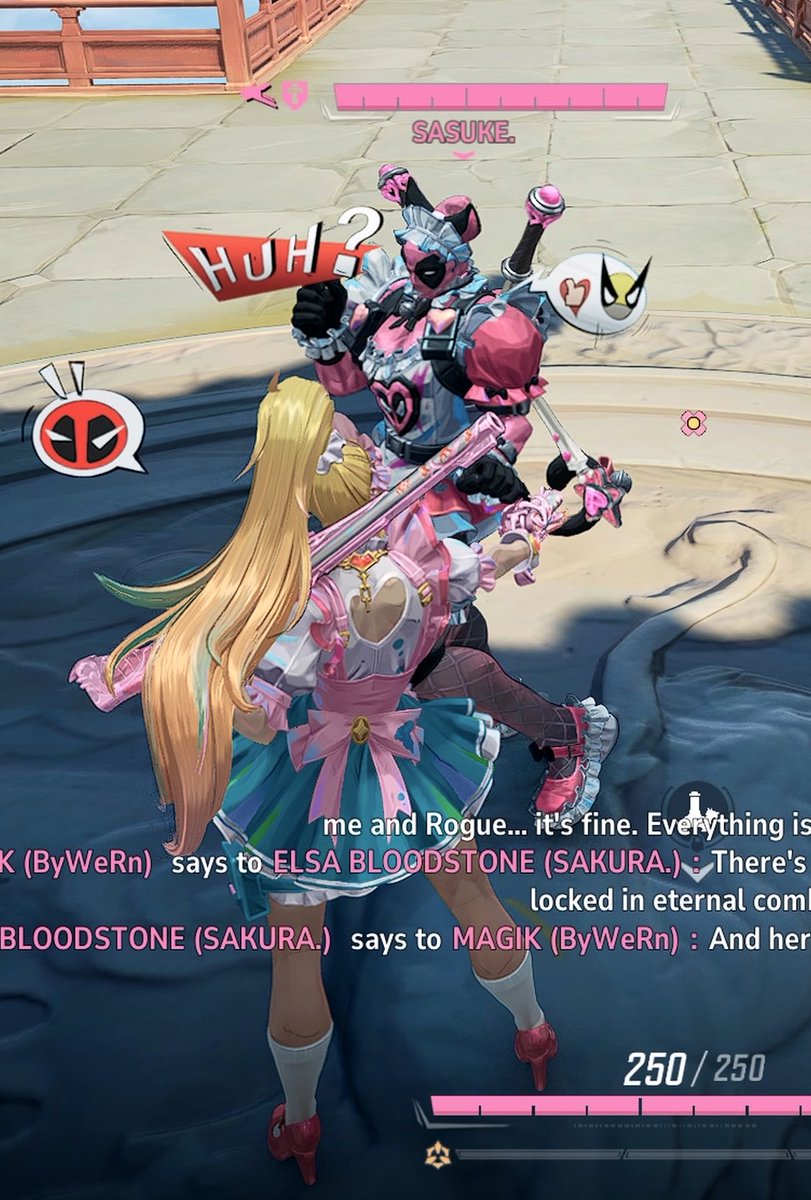 ikkurra's tweet photo. love how pink and cute we look ! 🎀 https://t.co/6ToQuWUun6