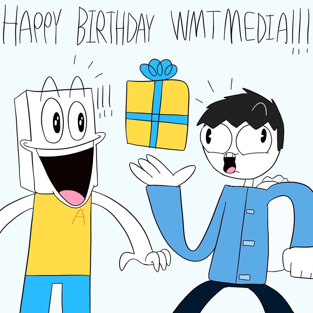 soupotown70's tweet image. Happy Birthday @wmt__media! 
#fanart