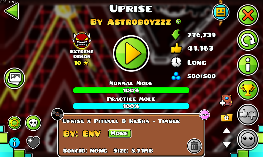 Nightmare12xd's tweet photo. DHJKHASDKJHAKJDHGG! SEGUNDO HARDEST Y TERCER EXTREME DEMON (SOY UN MAÑOSO DEL WAVE) AMOOOOOOOOOOOOO ESTE NIVEL, NO LES RECOMIENDO POR ESA PARTE JSDJSKDJSKDJ
(El único extreme demon con temática 1.9 que me pasaré) 
Dedicado a @rio_nnilo
VOLVEMOS A LOS INSANE DEMONS!!!! https://t.co/kE8v86lLIX