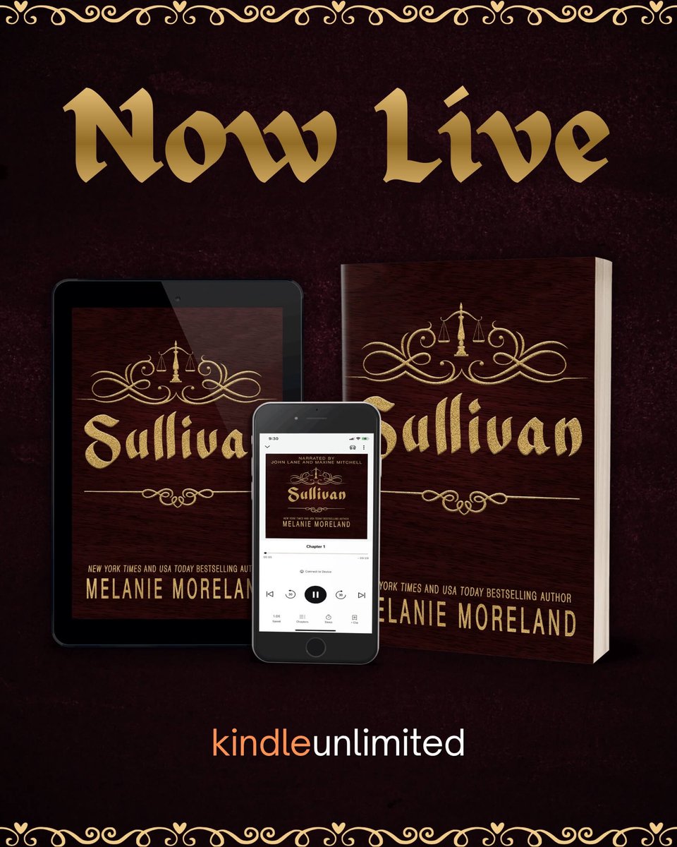 It's been a week, and I'm still not over Sullivan Black 😭
Irish accent. Crossed an ocean to keep a vow. ONE bed on the Scottish coast.
I need to know—are you reading it yet?? 👀
📖 Sullivan by Melanie Moreland—out now
One-click ➡️  geni.us/Sullivan