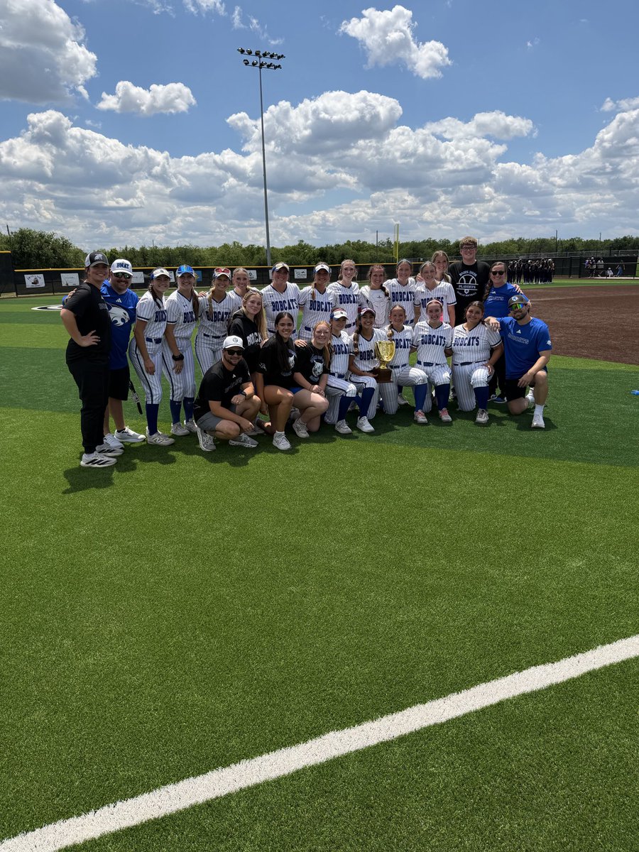 NISDAthletics's tweet photo. It's a Game 3 victory and Area Championship! Congratulations @BNHS_Softball https://t.co/pGO6DJabCE
