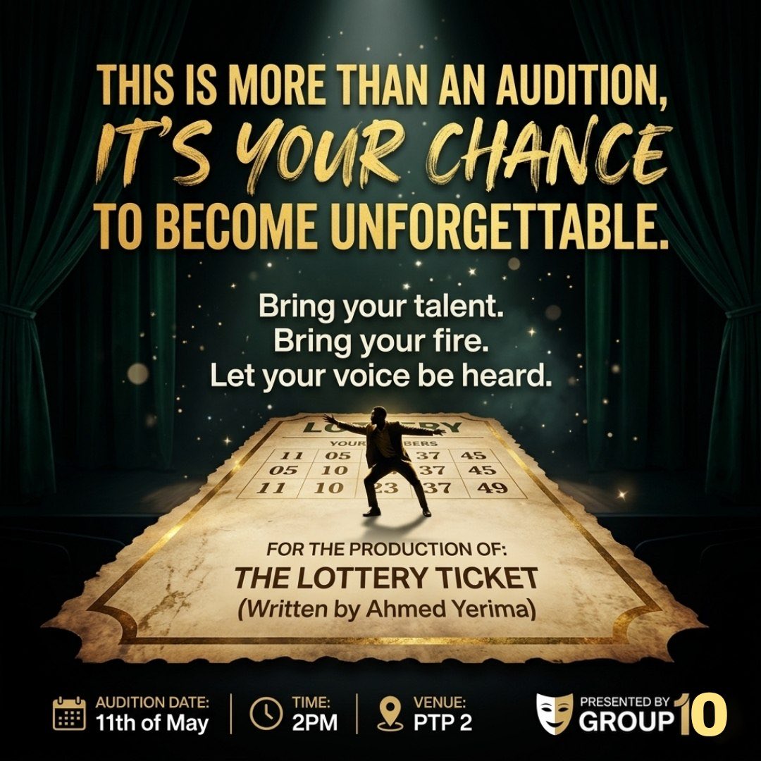 LotteryticketTM's tweet image. Your talent deserves a spotlight. Your voice deserves to be heard. Are you ready to be unforgettable? 

Be part of something unforgettable.
We’re opening our doors to sponsors and partners for The Lottery Ticket production, a project that celebrates talent and creativity #support