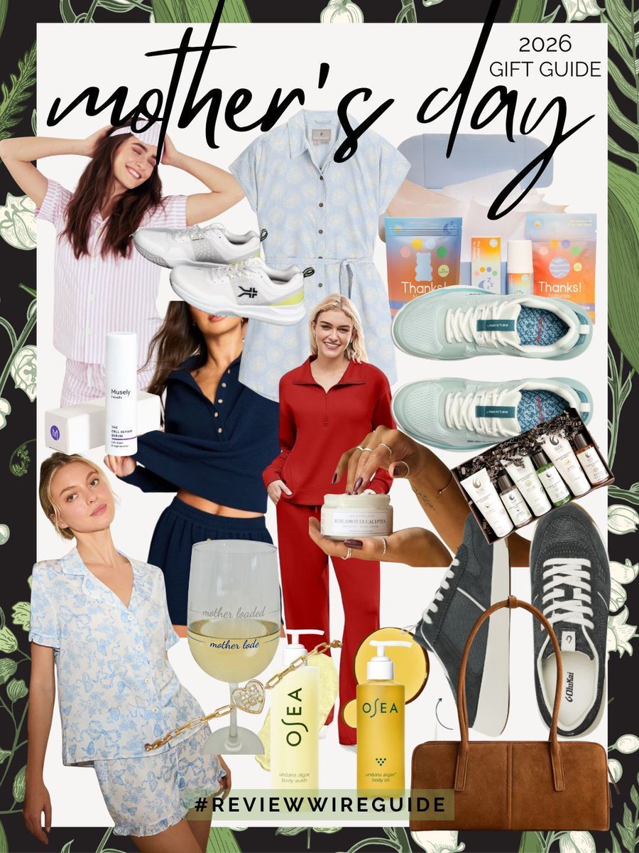 TheReviewWire's tweet image. Still need a Mother’s Day gift? 💐

Our 2026 guide is full of stylish, thoughtful picks she’ll love → thereviewwire.com/mothers-day-20…

#MothersDay #GiftIdeas #ReviewWireGuide