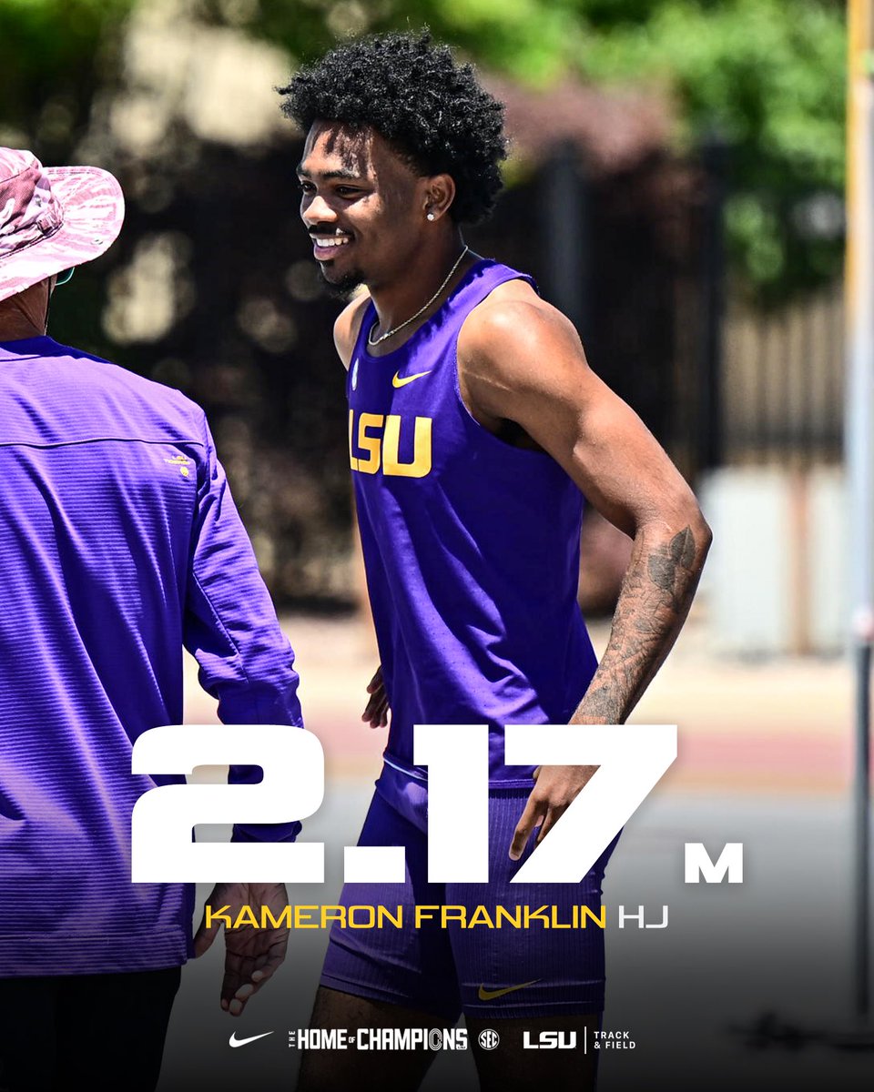 LSU Track & Field tweet media