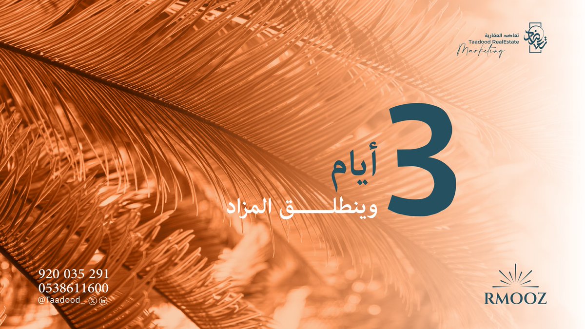 شركة تعاضد العقارية tweet media