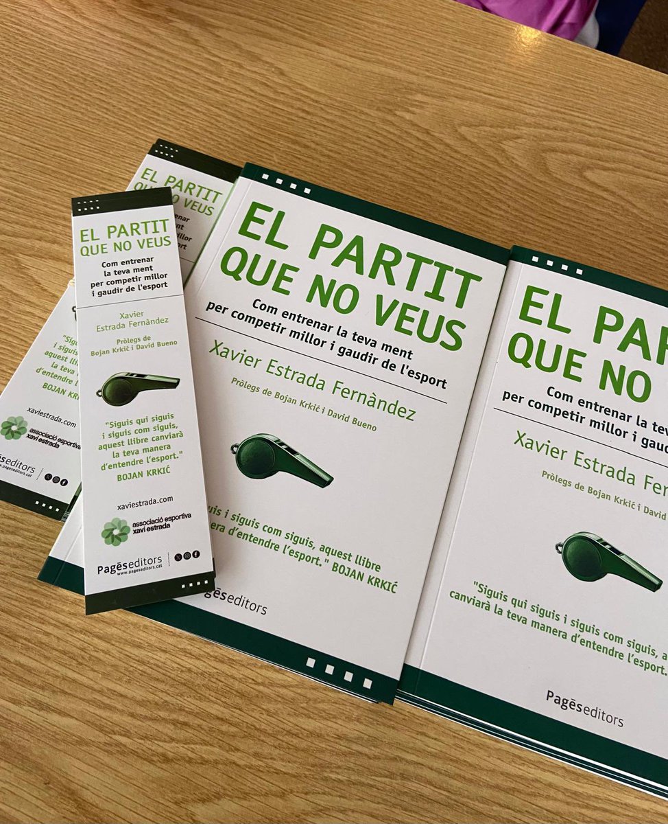 XavierEstradaF1's tweet image. Presentació d’“El partit que no veus” a Ponts.

Gràcies al club i a tots els assistents per aquesta estona tan especial. Parlem de benestar emocional com a base per rendir millor i, sobretot, per gaudir de l’esport. 💙 #educacio #esport #formacio #creixement #psicologia