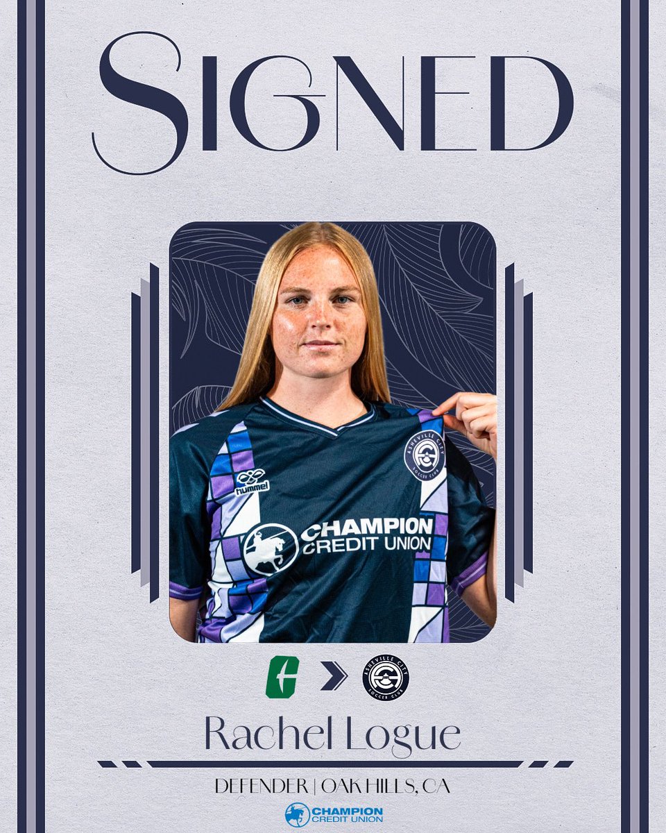 AshevilleCitySC's tweet photo. 𝓣𝓱𝓮 𝓫𝓪𝓬𝓴𝓵𝓲𝓷𝓮 𝓴𝓮𝓮𝓹𝓼 𝓰𝓮𝓽𝓽𝓲𝓷𝓰 𝓼𝓽𝓻𝓸𝓷𝓰𝓮𝓻 😤 

Gaby Rourke, Sam Sharrocks, Maya Leoni, and Rachel Logue are back in 𝓑𝓵𝓾𝓮 for the 2026 season. 🔵

𝘗𝘦𝘯𝘥𝘪𝘯𝘨 𝘭𝘦𝘢𝘨𝘶𝘦 𝘢𝘯𝘥 𝘧𝘦𝘥𝘦𝘳𝘢𝘵𝘪𝘰𝘯 𝘢𝘱𝘱𝘳𝘰𝘷𝘢𝘭
#BelongBelieveBeBlue https://t.co/cR4QBxT0aL