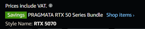 Bought a PNY RTX 50-series on <a href="/amazonDE/">Amazon.de</a>. They displayed the Pragmata bundle for my French address but now refuse to provide the code. Breach of contract? @NVIDIA, your retailers are failing your customers ??