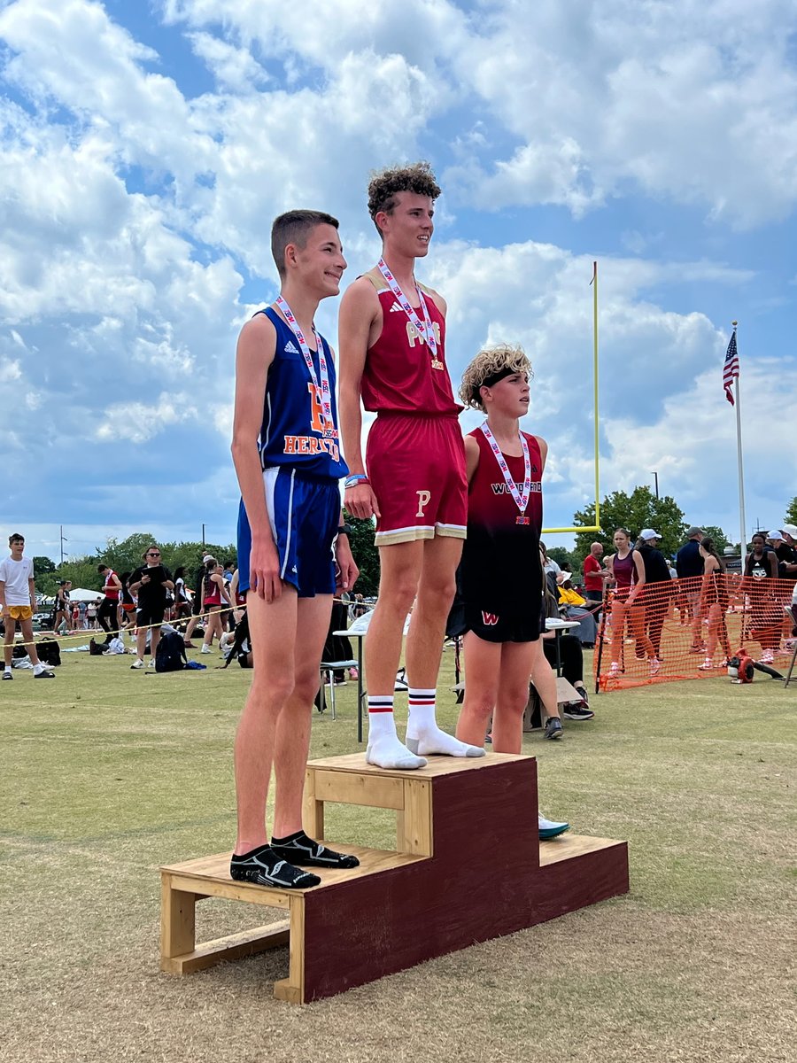wcsPageMSdp's tweet image. Barrett Tablak won the 1600m AND once again broke the school record with a time of 4:39.72!!! 🤯🔥🏅 #comPete #PantherPride @wcsWMAA