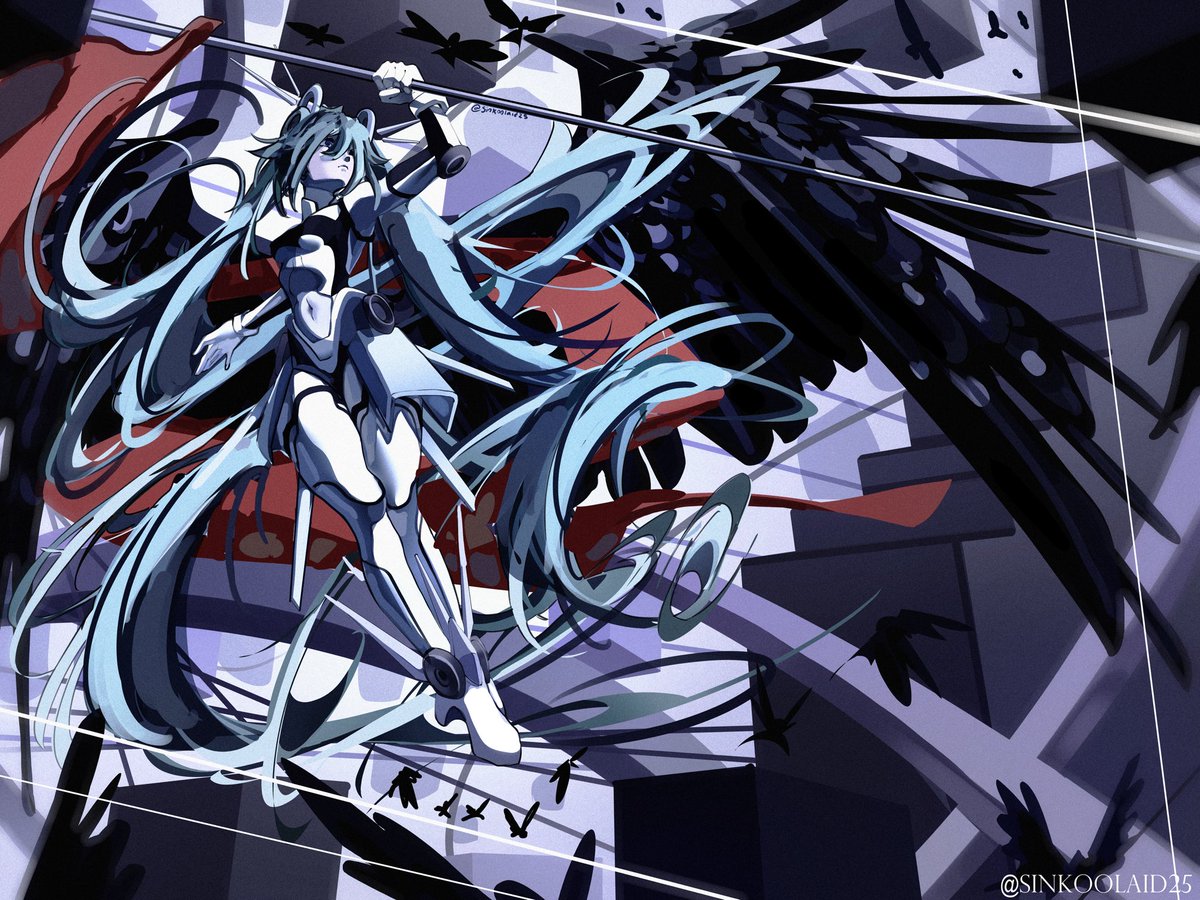 Sinkoolaid25's tweet photo. #miku #art #smallartist #mikufanart #mikuart #illustration https://t.co/7U3CawPhyD