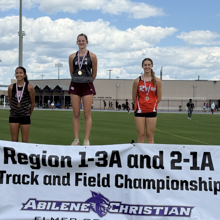RISDRotan's tweet photo. Kate Van Poppel is STATE BOUND! 2nd place at the Regional meet 🥈 in Triple Jump. Congratulations!!! We are all so proud of you! https://t.co/TNke0EPA7k