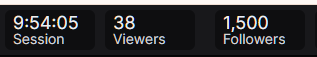 EmmisuTTV's tweet photo. After almost 10 hours of streaming yesterday, we have done it!! 

WE HAVE HIT 1500 FOLLOWERS!! 🤎

Thank you everyone who showed up and supported me and cheered me on through this stream, I am so grateful for the kindness you all have shown me!! THANK YOU GUYS SO SO SO MUCH!!!! https://t.co/YW6VNLYJEL
