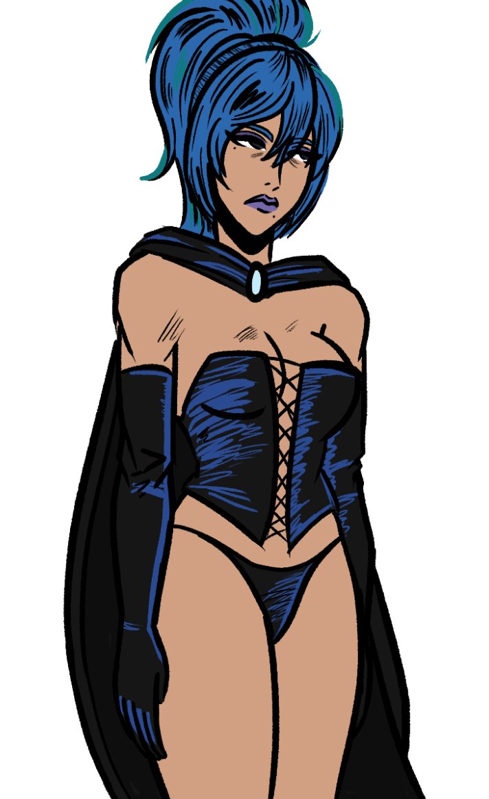 dunno why I drew this at 2 am, but I really like the classic Hellfire Club Black Queen's outfit 

[#Fortnite | #FortniteArt | #FortniteFanArt | #Hope]