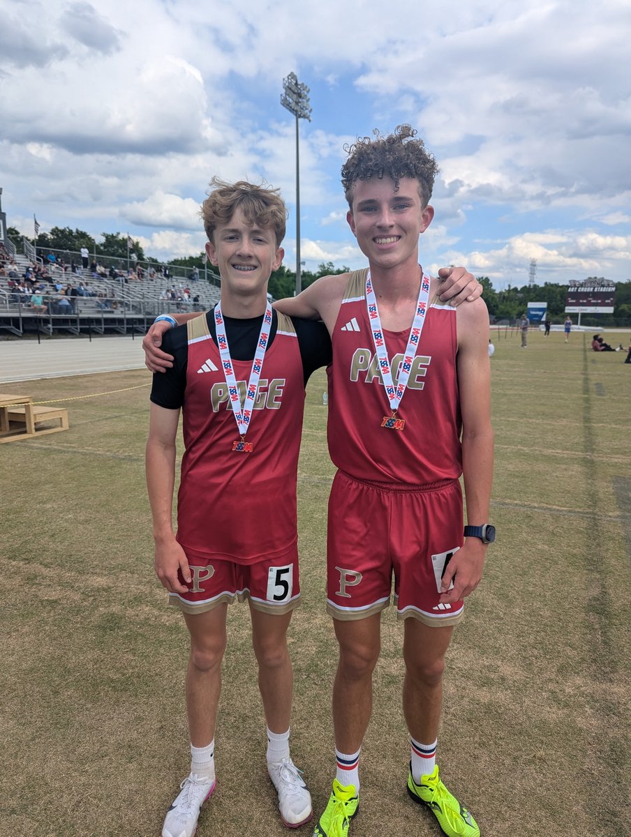 wcsPageMSdp's tweet image. Jack McLemore and Barret Tablak both qualified for STATE in the 800m!!! Barrett won the race and Jack finished in  3rd place! That's TWO runners on the podium at Sectionals!!! 💪🔥 #comPete #PantherPride @wcsWMAA