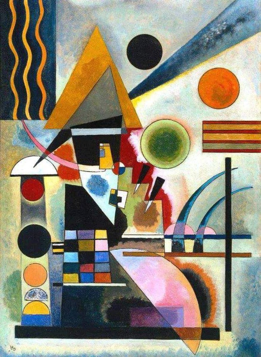 S_Galimberti's tweet image. Swinging 1925. 
 Wassilly #Kandinsky