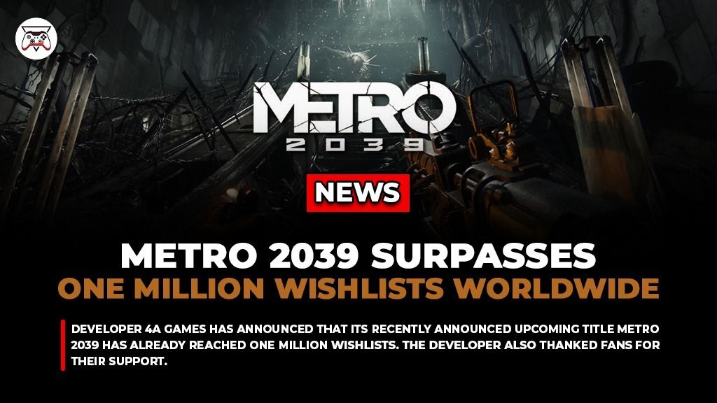 GI_Tweets's tweet image. 4A Games’s Metro 2039 hit 1M+ wishlists just weeks after reveal.

Is this shaping up to be a major hit?

Link: bit.ly/4uuA1CF
#Metro2039 #1M #gamingnews