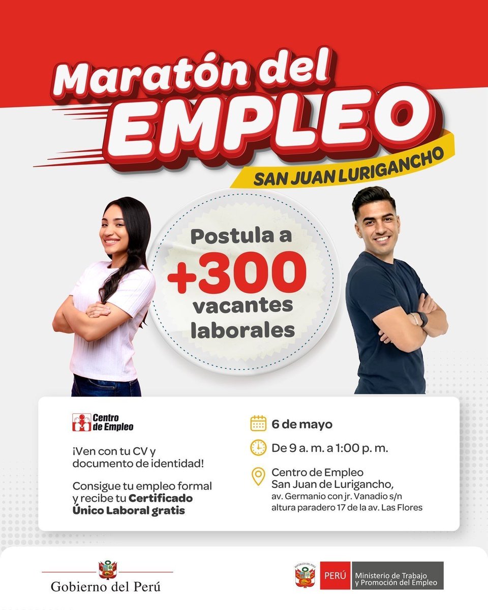 Ministerio de Trabajo y Promoción del Empleo tweet media