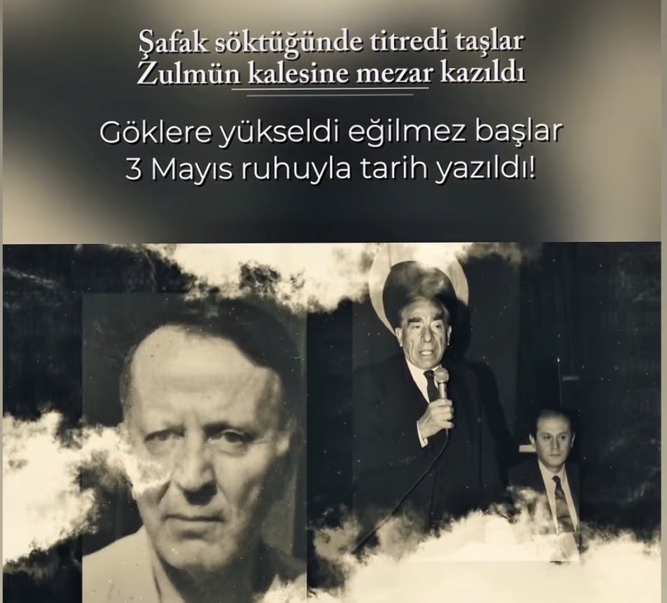 senhalef1958's tweet photo. "Türk asil bir soydur, bu soyun cevherini yaşatmak ise her Türk evladının namus borcudur."
Ruhunu tarihle yoğuran, kimliğini damarlarındaki asil kanda bulan ve yüreği Turan ülküsüyle çarpan tüm soydaşlarımızın 3 Mayıs Türkçülük Günü kutlu olsun..! 
Ne Mutlu Türk’üm Diyene ! 🇹🇷 https://t.co/IBTZUSi89d