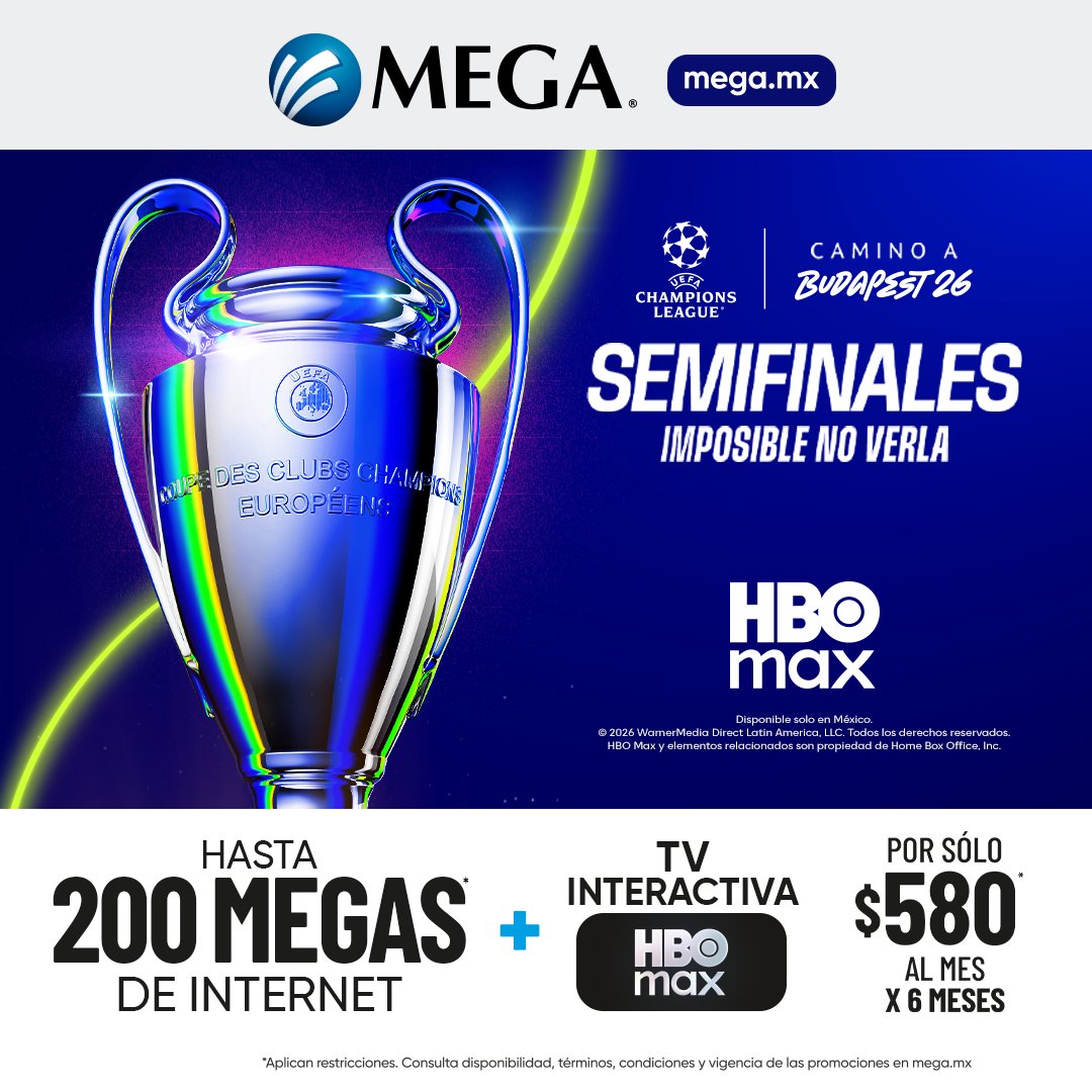 Megacable tweet media