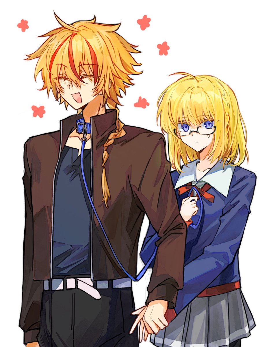 hoshii0724's tweet image. #richaya #リチャアヤ #fsf #fatestrangefake