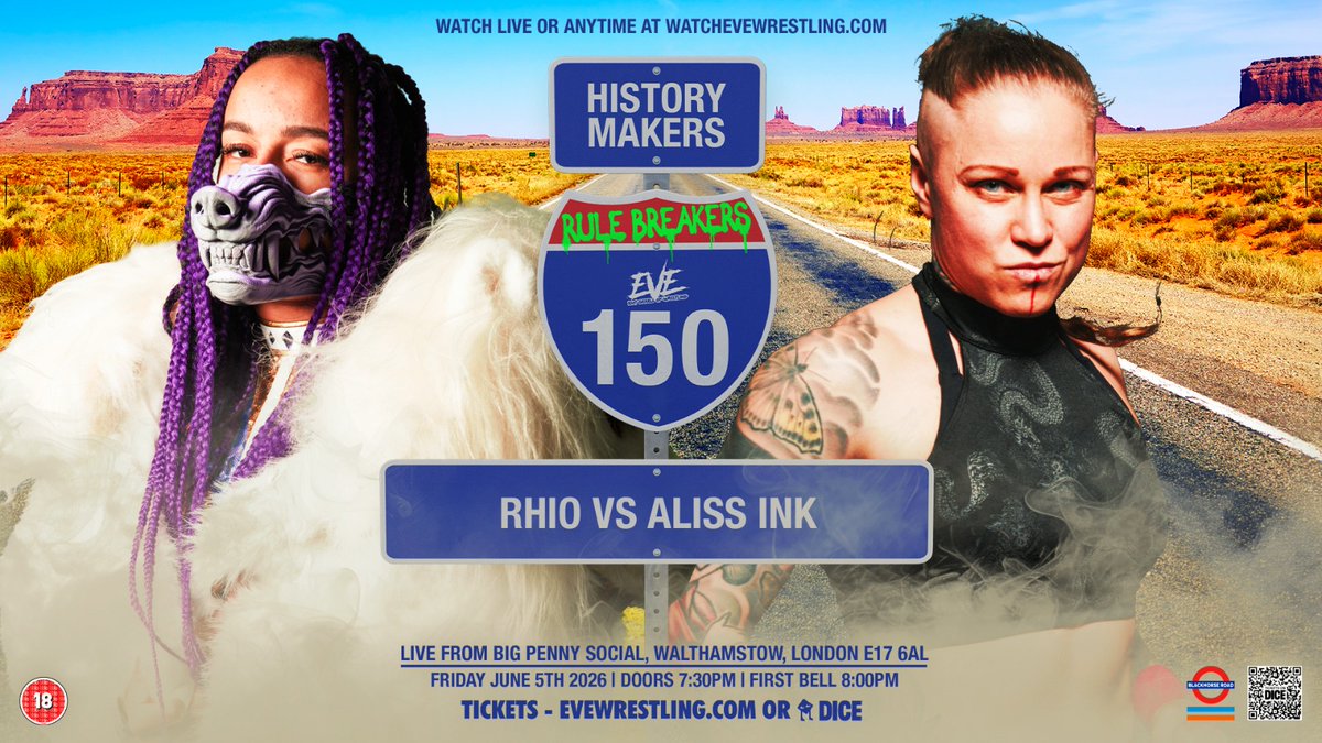 EVE - Riot Grrrls of Wrestling tweet media