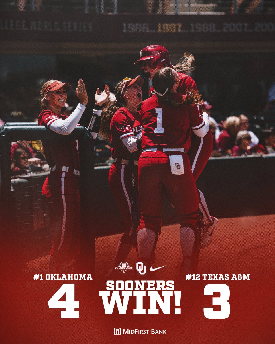 Oklahoma Softball tweet media