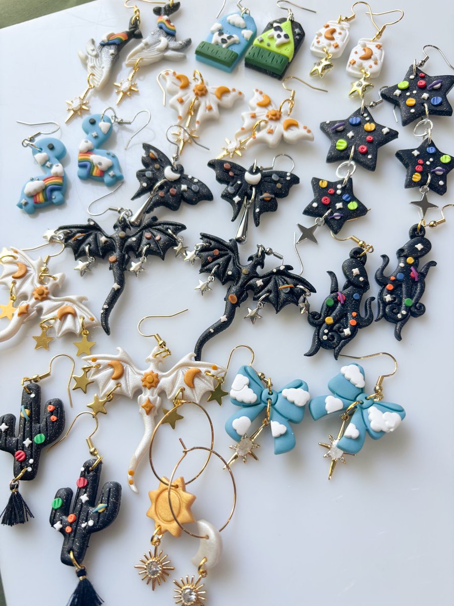 aimee makes earrings • tweet media