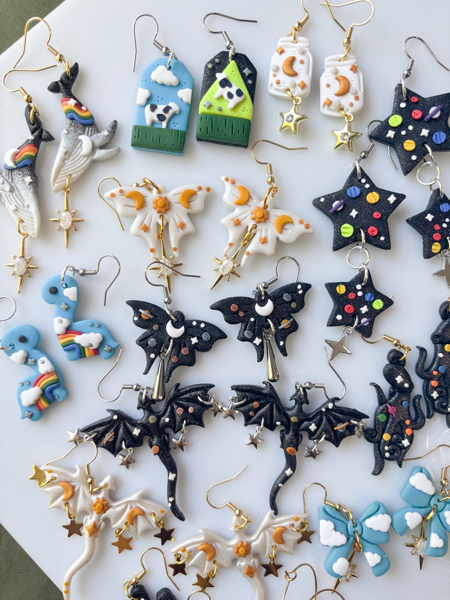 aimee makes earrings • tweet media