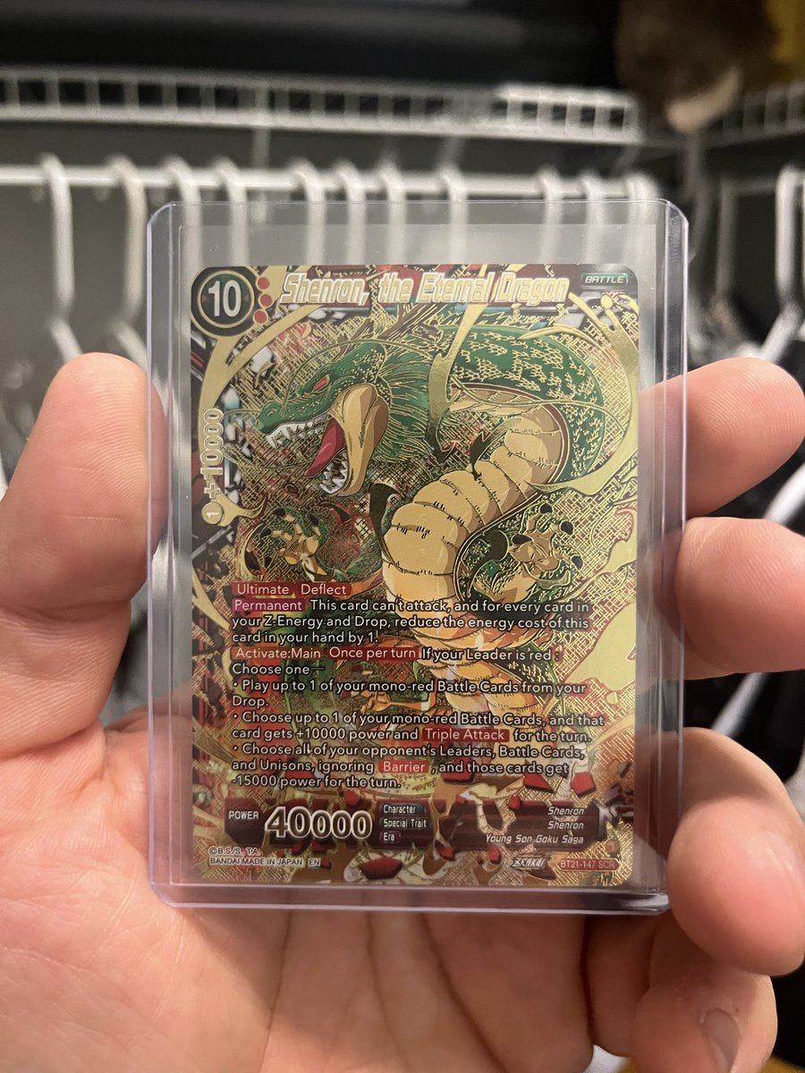 Slay3r881's tweet image. Is this not the best looking shenron card ever!!! 🔥🔥🔥

#DragonBallOfficial #DragonBallSuper #DragonBallZ @dbfw_cardgameEN #DragonBallTCG @dbs_cardgame