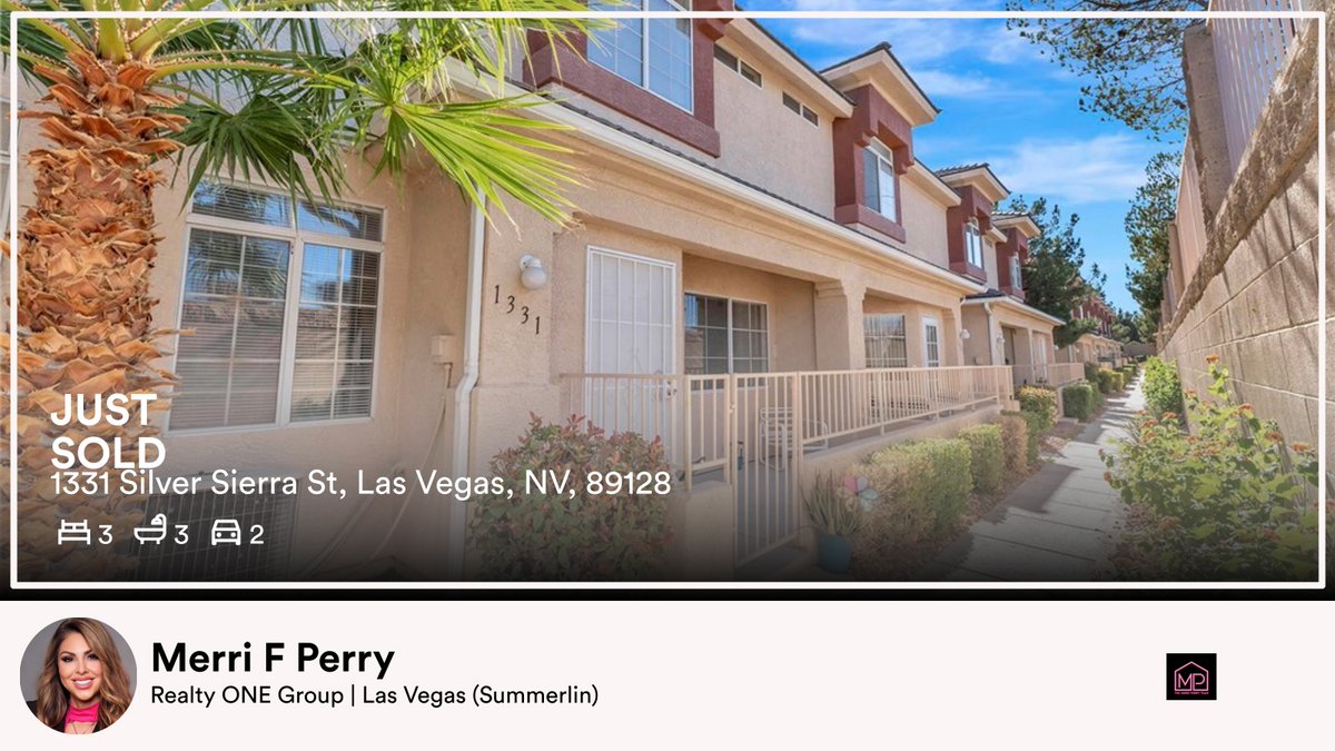 MerriPerry's tweet photo. 🛌 3 🛀 3 🚘 2
📍 1331 Silver Sierra St, Las Vegas, NV, 89128

My latest sale on RateMyAgent.
Realestate 23128

...
#ratemyagent #realestate https://t.co/rgevdVZMhG