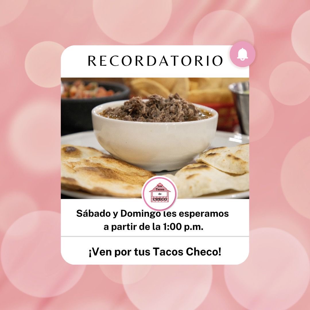 Los Tacos de Checo tweet media