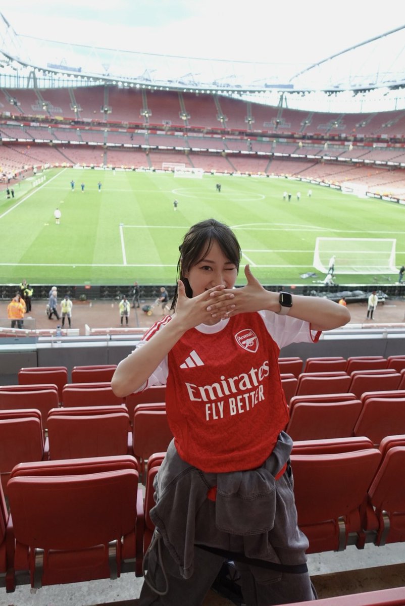 sasakikaori13's tweet photo. 素晴らしい試合をありがとう！！！
わたしが笹旅で観戦した試合は全勝です！
ありがとうアーセナル、愛してるよアーセナル！！！！！🔴 #笹旅 https://t.co/PbVg8ksVM8