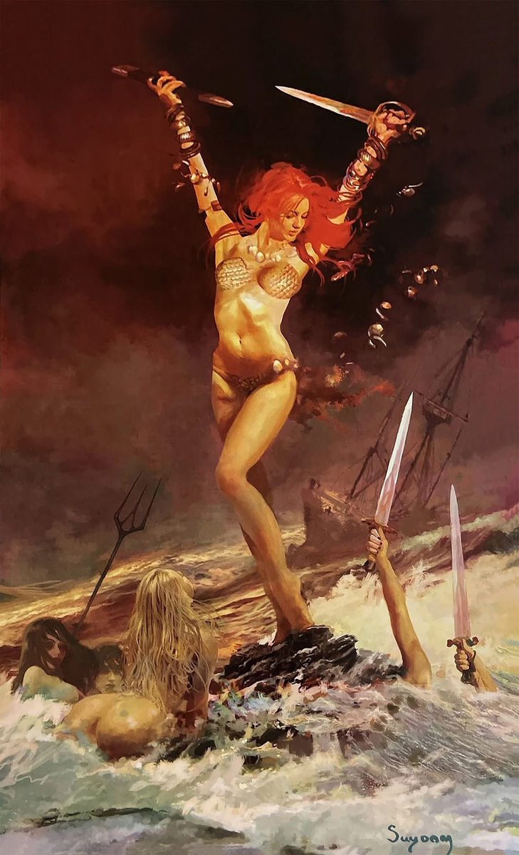 HeavyMetalInk's tweet photo. Arthur Suydam (born in 1953) is an American illustrator best known for his comic book art, recognized for his reinterpretations of classic Marvel scenes in the Marvel Zombies series. His work spans major publishers like Marvel and DC, as well as titles tied to franchises such as Batman, Aliens, and Predator 🔥