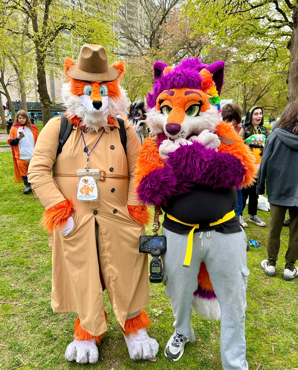 Had a fun outing at the Boston Furry Picnic today, even if it got