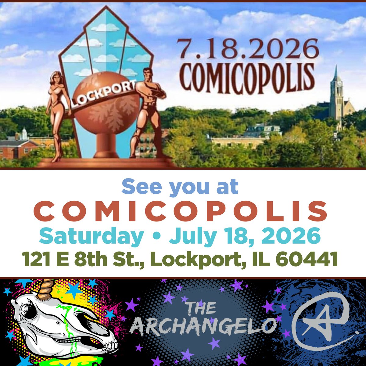 TheArchangelo's tweet photo. I’ll be at Comicopolis in July 👍🏼
#comics #art #chicagoart #chicagoartist #chicagoartists #TheArchangelo #ArchangeloCrelencia #comicbookstore #ashescomicbook #chicagocomicartist #comicbook #indiecomic #procreate #procreateapp #comicbookwriter #comicopolislockport https://t.co/oh1UnqW2Po