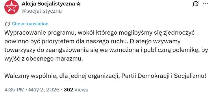 KPPRPoland's tweet photo. Dość ironiczne zachowanie ze strony Akcji Studenciarskiej.

https://t.co/M7HM3ccqCy https://t.co/1RVIEcuJNk
