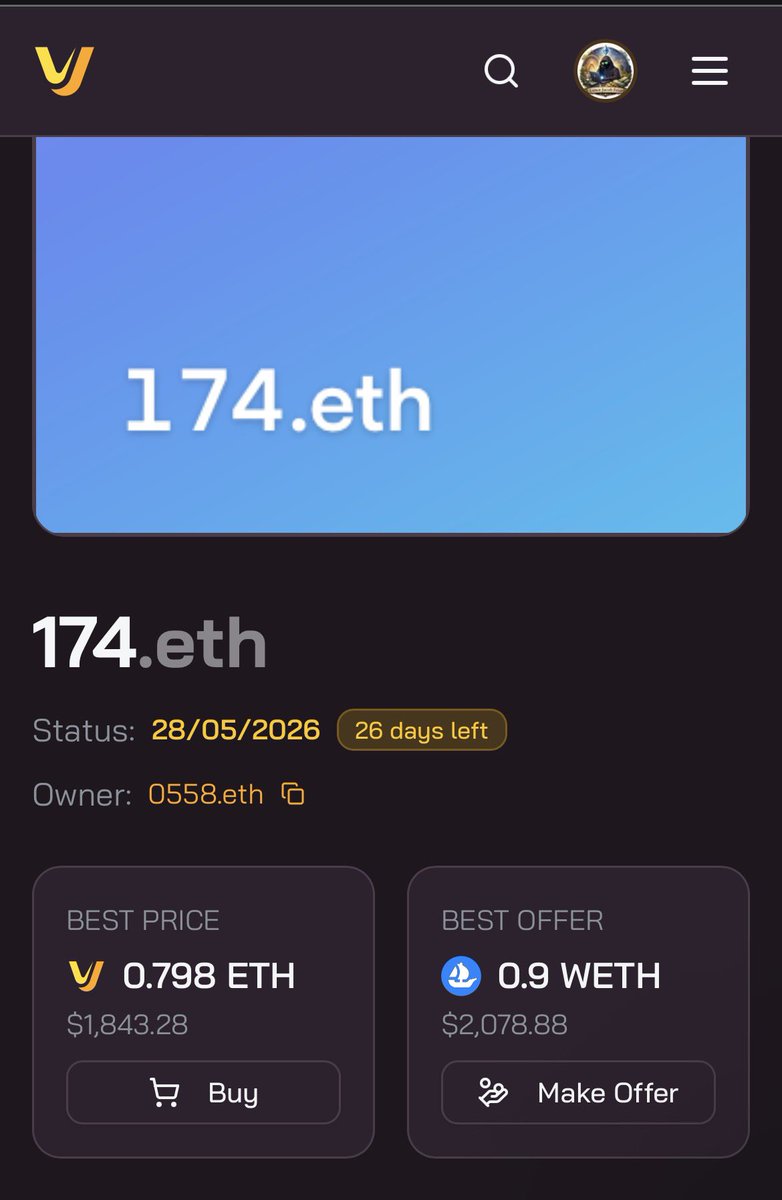 LJFriarETH's tweet image. Someone has a great opportunity 😅🤞
#ENS