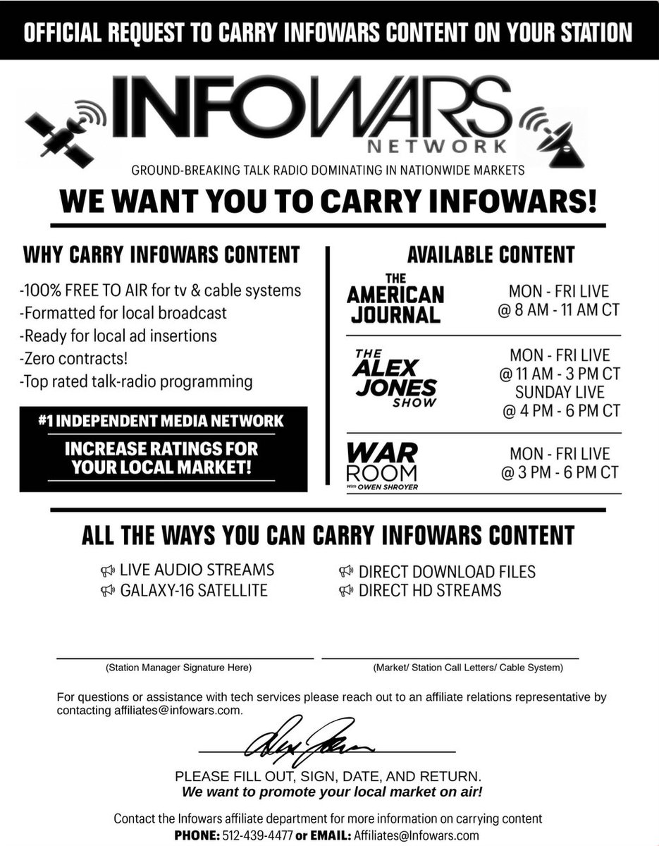 Alex Jones tweet media
