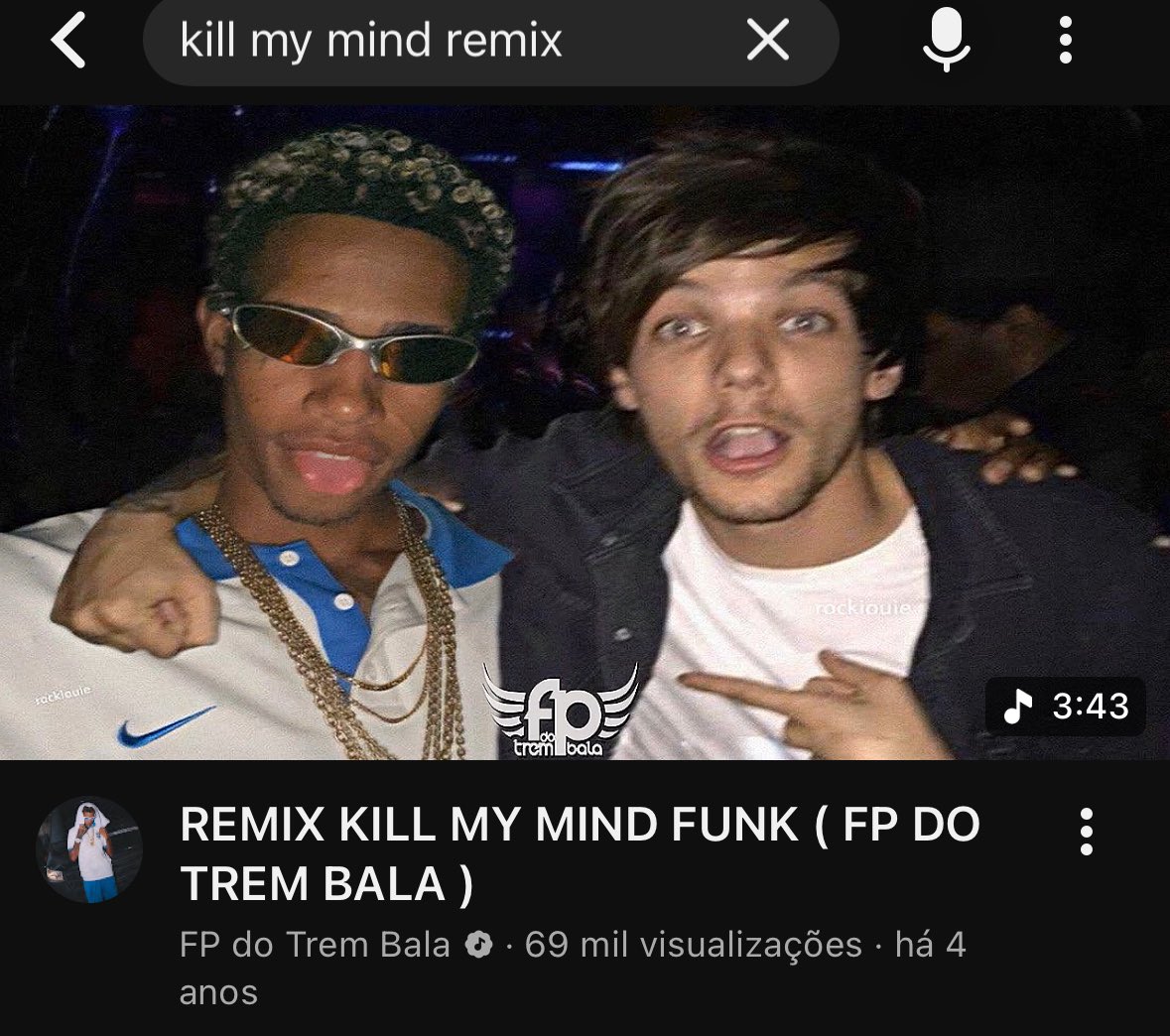 as vezes eu lembro q o louis ja escutou esse remix e fico pensando como seria engraçado se ele soubesse q o remix so existe por conta de uma au larry (vulgo vidigal