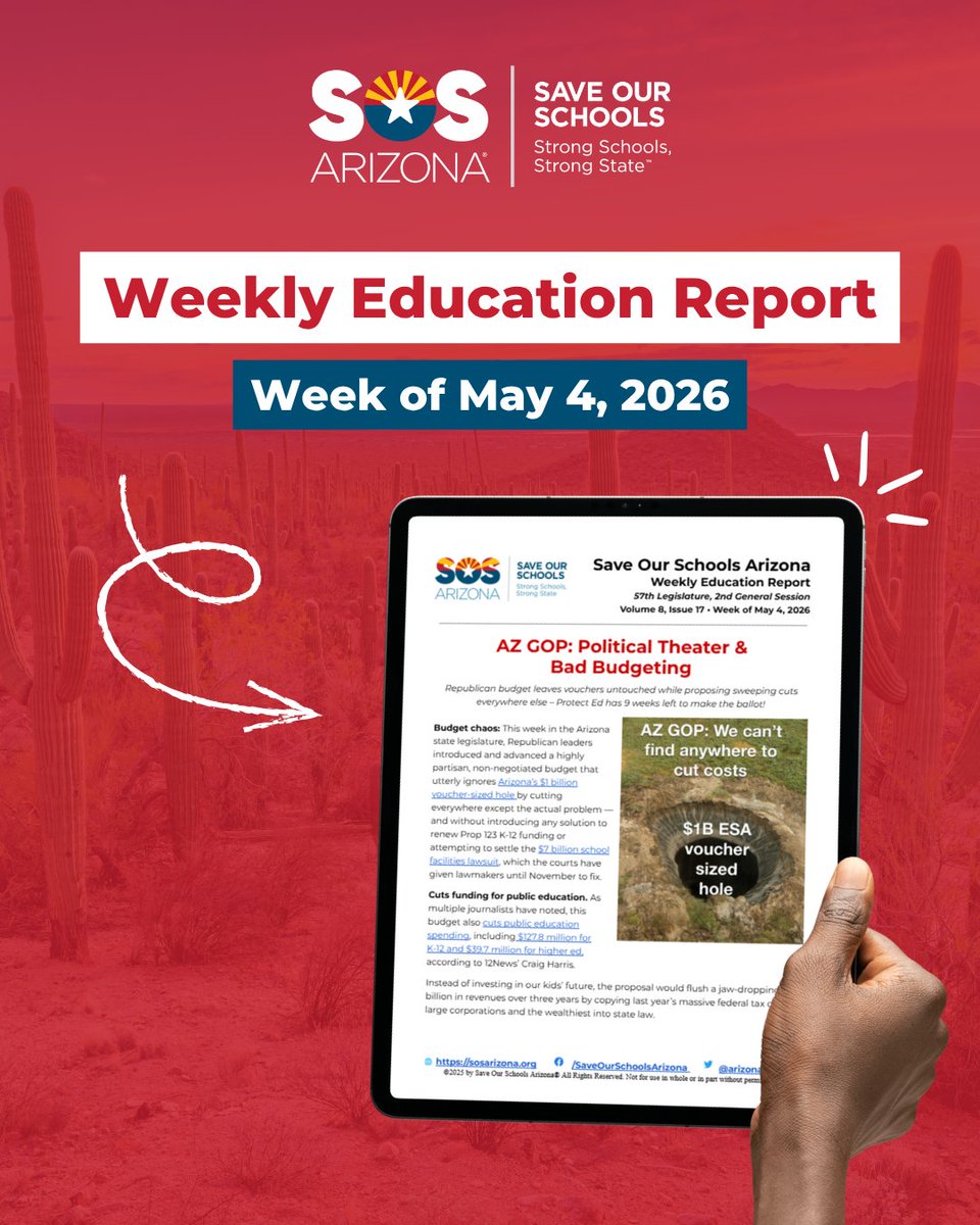 Save Our Schools AZ tweet media
