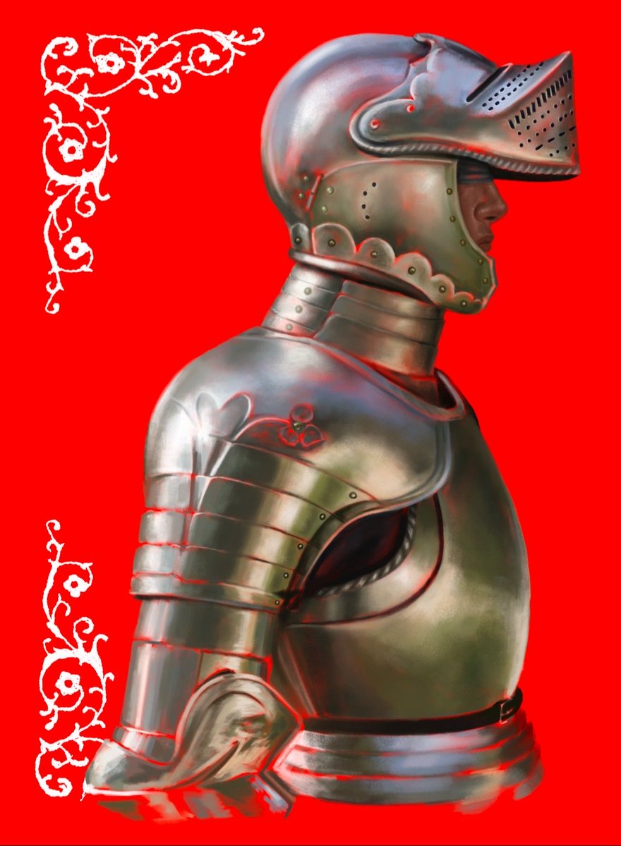 neuxromantics's tweet image. Blind Favor #digitalart #knight #armor #illustration #medieval