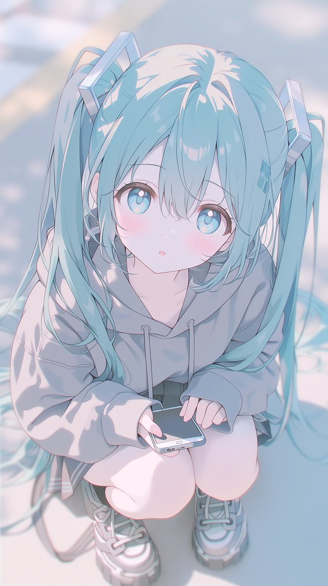 いつもの髪色のミクちゃん🟩

淡い色で柔らかい感じに

初音ミク ファンアート