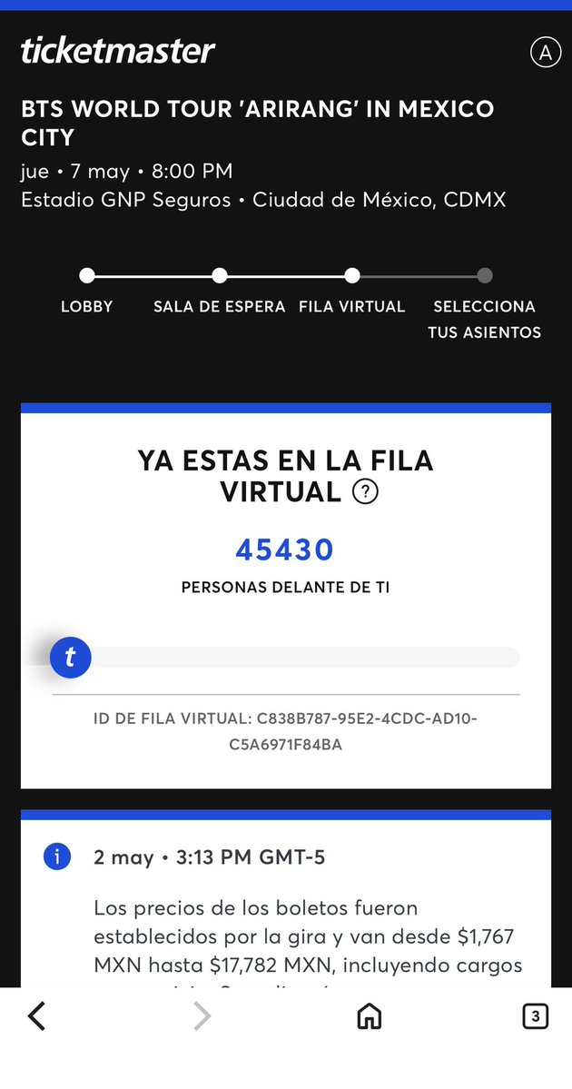 BUSCO BOLETO PARA VER A BTS EN 🇲🇽 😭 tweet media