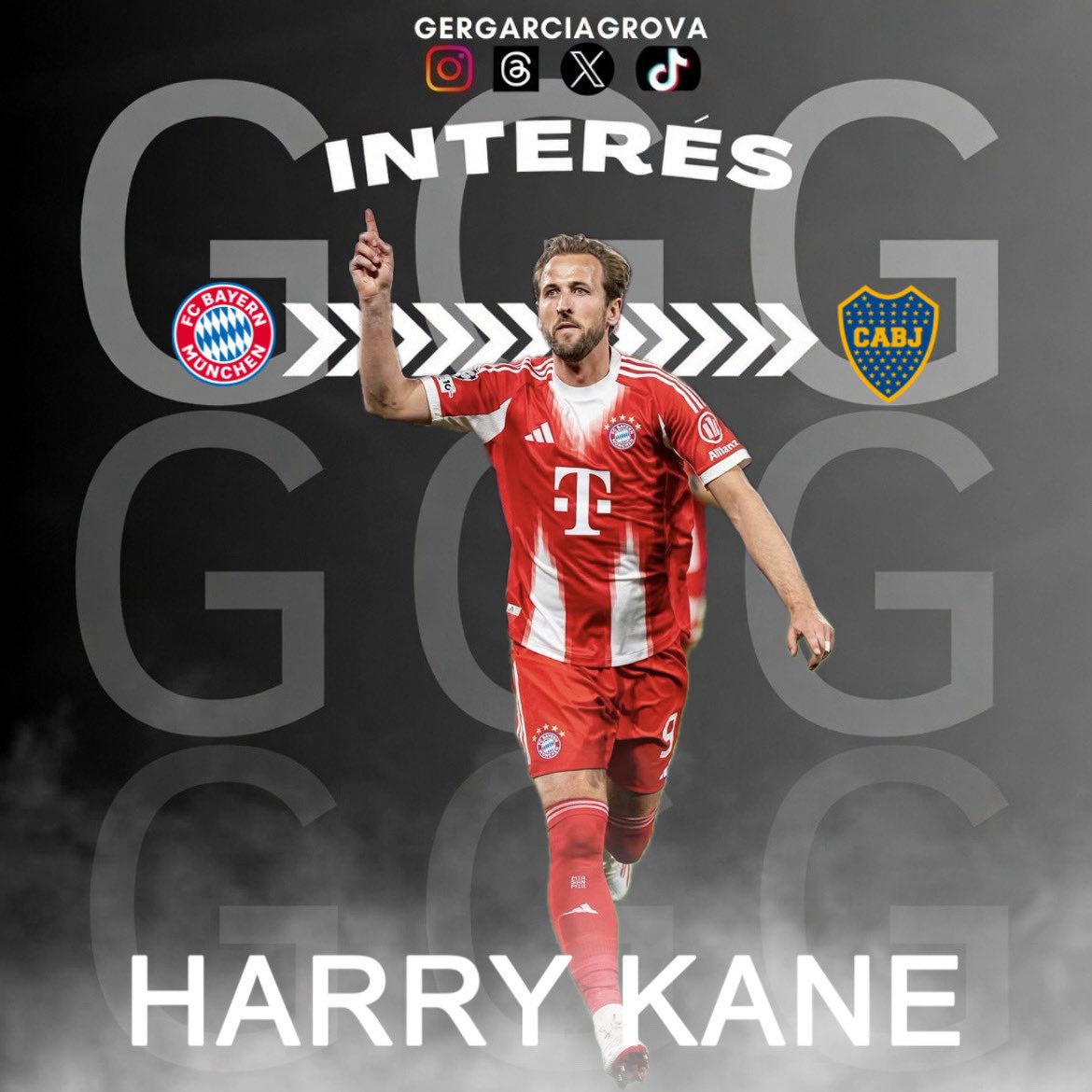 UnionLasMoreras's tweet image. 🚨{EXCLUSIVO} #ULM preguntó condiciones por Harry Kane.

👉El delantero🏴󠁧󠁢󠁥󠁮󠁧󠁿 es del gusto de la dirigencia y el CT

📌La viabilidad de la operación no parece sencilla por el presente del jugador en #BayernMünchen  

📲 shorturl.at/IaI74