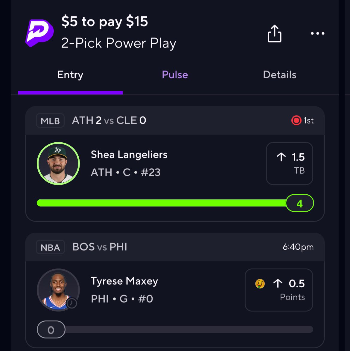 trevgotapick's tweet image. 10 ❤️s and not one from the mfs begging for plays, hypocrites😂🤡

• Shea O 1.5 TB✅✅✅
(-119 @ PP) #Athletics 

Wonder why they limit me to $5, cash ur $25 nuke VIP y’all alr won today prolly