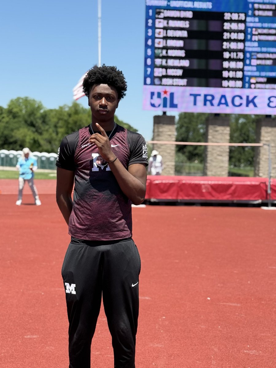 Mesquite High Track tweet media
