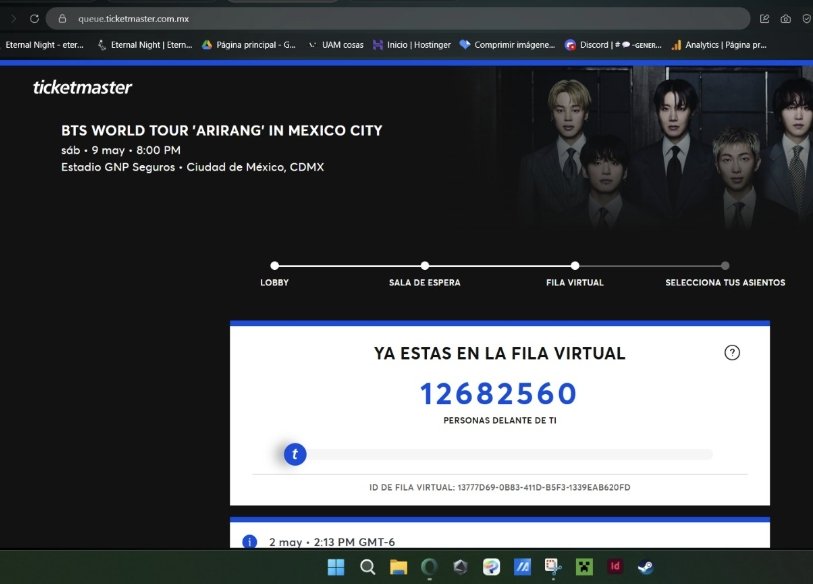 La suerte está de mi lado gente puro bts